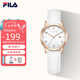 斐樂（FILA）手表女七夕情人節(jié)禮物送女生靜音女士手表學(xué)生考試手表 6584-101F