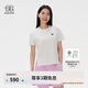 KOLON SPORT/可隆T恤 女子戶外運(yùn)動(dòng)圓領(lǐng)接觸涼感下擺開叉短袖上衣 LKRT5MT578-IV 象牙白 M 165/88A