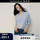 佐丹奴【韓國(guó)明星同款】知性文藝寬松長(zhǎng)袖亞麻襯衫女05345497