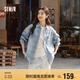 森馬（Semir）森柔牛仔|商場同款牛仔襯衫女oversize春季2025襯衣103125105002