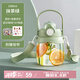 泰福高（TAFUCO）tritan大容量?jī)和募揪W(wǎng)紅學(xué)生大肚杯女生雙飲1L抹茶綠T2837