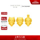 周大福chiikawa聯(lián)名吉伊卡哇足金轉(zhuǎn)運(yùn)珠吊墜配繩 烏薩奇 R37550