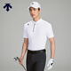 DESCENTE【李昊桐同款】迪桑特高爾夫 PRO高彈透氣短袖POLO衫早秋新品 WT-Brilliant White M (170/92A)