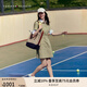 TOMMY HILFIGER【復(fù)古工裝風(fēng)】25夏季女裝斜紋收腰顯瘦襯衫裙連衣裙04316 深綠色L9F M