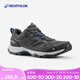 迪卡儂（DECATHLON）鞋登山鞋男戶外防滑透氣耐磨女運(yùn)動(dòng)鞋低幫旅游徒步鞋ODS MH100 男款-黑灰色 42