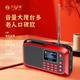 不見不散H1+多功能半導(dǎo)體收音機(jī)音響一體機(jī)老年人唱戲評(píng)書機(jī)便攜式可插卡u盤廣播音樂播放器隨身聽小音箱紅