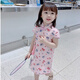 壹號鳳女童旗袍連衣裙夏季公主裝2025新款洋氣公主裙中國風(fēng)寶寶網(wǎng)紅裙子 大草莓粉色吊墜 棉麻 90 身高70-80cm