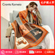CRANTA KOMEIA圍巾女2025新款秋冬季披肩韓版加厚圍脖生日七夕情人節(jié)禮物 橙色 高級(jí)感輕奢送女朋友實(shí)用老婆
