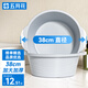 五月花洗臉盆38cm加厚洗菜盆學(xué)生塑料盆洗腳盆泡腳盆洗手洗衣盆