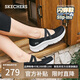 斯凱奇（Skechers）閃穿鞋單鞋女士夏季2025年一腳蹬淺口瑪麗珍平底休閑鞋159286