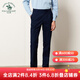 圣大保羅男裝春夏季商務(wù)休閑寬松版薄款長(zhǎng)褲子男中腰純棉休閑褲男直筒褲 藏青色K8（合身收腳款） 32 (82)175/82B
