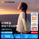moodytiger【仙女家族】女童T恤輕薄涼感夏兒童防曬衣長(zhǎng)袖假兩件上衣親子裝 【熱銷】幻彩鳴粉【仙女T】 165 cm