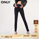 ONLY夏季通勤風(fēng)百搭高腰彈力小腳牛仔褲女|124132052 J09 深牛仔灰色 S (160) 64A