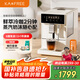 咖啡自由（KAxFREE）【國家補貼】冷萃咖啡機全自動意式 美式家用辦公室全自動咖啡機研磨一體 蒸汽打奶泡 A2 月白