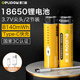 德力普（Delipow）18650鋰電池 USB充電鋰電池3.7v大容量直充手電筒風(fēng)扇電蚊拍唱戲機等Type-C口可充電電池 18650鋰電池8140mWh【2節裝】