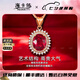 ?？ㄒ?HEEKAIYI項(xiàng)鏈女士鴿血紅色寶石項(xiàng)鏈奢侈首飾七夕情人節(jié)生日禮物送老婆女友 鴿血紅碧璽吊墜 2.6克拉紅碧璽吊墜+18K金鏈