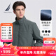 諾帝卡（NAUTICA）【單件直降】男裝春夏款防輕濺水防風(fēng)立領(lǐng)薄夾克外套男JE3101 0BG石灰綠（231） L