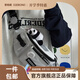 歌柏妮（GEBONI）斜挎包男女潮牌ins背包簡約百搭休閑運(yùn)動腰包男士單肩包學(xué)生胸包 潮流款【灰色】 斜挎包【隨機(jī)徽章】