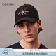 Calvin KleinJeans【明星同款】25春夏新款男女ck刺繡純棉棒球帽禮物4G5004G UB1-太空黑 均碼