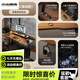 小米明珠電動升降桌實木書桌學(xué)習(xí)辦公桌子工作臺電競捷昌智能電腦桌M8 M8單電機典雅黑胡桃色+插排 桌面尺寸1.0*0.6米