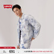 Levi's【商場(chǎng)同款】李維斯25春夏新款男士洗水牛仔夾克外套0016W 藍(lán)白 0016W-0002 L