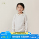 MARC&JANIEmarcjanie馬克珍妮童裝兒童春秋裝女童棉羊毛毛衣套頭衫0116 雪花白 100 4T