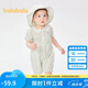 巴拉巴拉寶寶包屁衣女童爬服夏裝精致清新萌200224120009