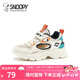 SNOOPY史努比童鞋兒童運(yùn)動(dòng)鞋夏季新款單網(wǎng)透氣耐磨休閑鞋男童輕便跑步鞋 米色 34 碼適合腳長(zhǎng)20.5-21.0cm