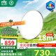 雷士（NVC）LED照明智能護眼吸頂燈臥室書房高顯IP40兒童燈-60W未來光包安裝