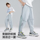 ASK JUNIOR【快干】兒童褲子夏季青少年戶外運(yùn)動跑步褲網(wǎng)眼透氣男大童防蚊褲