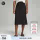 lululemon丨City Sleek 女士高腰半身裙 LW8ALKS 黑色 27
