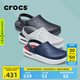 crocs卡駱馳舒樂洞洞鞋沙灘鞋男鞋包頭女鞋拖鞋|209964 黑色-001 41 /42(260mm)