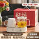 米栗熊全玻璃養(yǎng)生壺煮茶器燉煮一體煮茶燒水壺雙爐組合式花茶電煮杯迷你辦公室一人用全自動(dòng)恒溫壺帶禮盒 智能雙爐【燉煮+保溫】- 0.8L 送男女生老師閨蜜實(shí)用高端禮品伴手禮物
