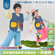年衣童裝兒童馬甲2025年春新款男女童卡通牛仔馬甲兩面穿外套百搭 星藍 120