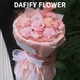 DAFIFY永生花擺件感真花康乃馨母親節(jié)送媽媽送老師送客戶節(jié)日禮物 永生花花束-溫柔歲月
