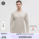 lululemon丨Metal Vent Tech 男士運動長袖 T 恤 LM3FEPS 稀釋洗滌罩灰 M