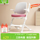 智學(xué)庫(kù)兒童學(xué)習(xí)椅可升降寫(xiě)字椅家用座椅矯正小學(xué)生坐姿課桌椅多色款可選 陽(yáng)光椅/布櫻粉【扶手款】