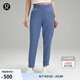 lululemon丨Luxtreme? 女士修身款松緊腰中腰長褲 LW5GSVA 綠洲藍(lán) M