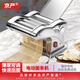 京嚴(yán)【家用小電】面條機(jī)全自動壓面機(jī)電動商用小型家庭用機(jī)多功能揉面餃子皮河洛面皮饸饹面不銹鋼機(jī)器 兩刀型【壓面片+餃子皮+可壓3種面條】不銹鋼面刀