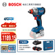 博世（BOSCH）GDX 18V-285專業(yè)鋰電沖擊扳手18V無刷螺絲刀起子機2合1夾頭 雙電版【4.0Ah×2塊電池】