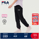 FILA【舒爽棉】斐樂兒童童裝褲子2025年秋季新款女中大童針織長褲 傳奇藍(lán)-NV 170