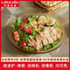 LeBoLeBo玻璃盤(pán)魚(yú)盤(pán)湯盤(pán)西餐盤(pán)水果盤(pán)子碗菜盤(pán)碟微波爐專(zhuān)用器皿耐高溫餐具 28cm大深盤(pán) 1只裝 微波爐專(zhuān)用