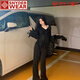 SNYDER WEAR夏季2025新款開衫女裝薄款V領(lǐng)長袖針織衫韓系溫柔穿搭防曬開衫女 黑色 薄款 S 建議80斤以內(nèi)