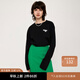 moussy&sly秋季新品圓領(lǐng)字母印花簡(jiǎn)約休閑風(fēng)長(zhǎng)袖T恤030GSR90-3810 020黑色 均碼