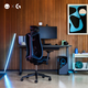 川至悅來(lái)HERMAN MILLER 羅技G聯(lián)名Vantum電競(jìng)椅人體工學(xué)椅電腦椅辦公椅 藍(lán)色-帶頭枕