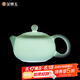金鑲玉陶瓷茶壺  家用個人喝泡茶西施壺影青瓷壺嘴過濾功夫茶具 清心