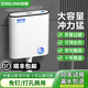 松鯨 沖水箱衛(wèi)生間廁所蹲便器套裝馬桶水箱配件高壓節(jié)能大沖力 一鍵開蓋水箱+標(biāo)配