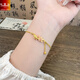 小錦鋰 足銀9999琺瑯彩錦鋰銀手鏈女描金新中式精致百搭七夕禮物 小錦鋰足銀手鏈