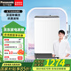 松下全自動(dòng)波輪洗衣機(jī)10公斤除螨洗大容量智能節(jié)能省水桶洗凈新外觀簡單按鍵老人操作XQB100-T31FF 銀灰色
