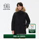 KOLON SPORT/可隆防水羽絨服 男子戶外保暖防風(fēng)透濕Aurora極光鵝絨夾克 LHDJ4WTT97-BK 黑色 XL